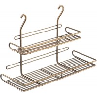 Полка для спецый двойная Lemi 3050B старая бронза