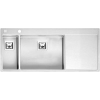 Кухонная мойка Reginox Nevada 18х50 L Lux Left Брашированная нержавеющая сталь