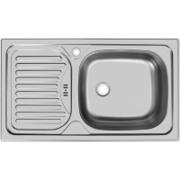 Кухонная мойка Ukinox  CL 760.435 W Нержавеющая сталь (чаша справа)