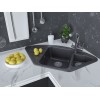 Кухонный смеситель Paulmark Essen Es213011-BLCR Черный / Хром