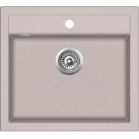 Кухонная мойка Aquasanita Quadro SQQ 100 Beige