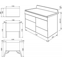 Варочный центр Smeg TR4110IP