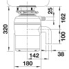 Измельчитель пищевых отходов Blanco FWD Lite