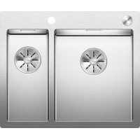 Кухонная мойка Blanco Claron 340/180-IF/A Сталь с зеркальной полировкой