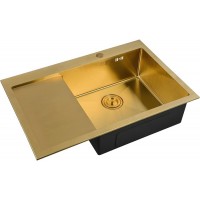 Кухонная мойка Zorg SZR 7851-R Bronze