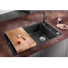 Кухонная мойка Blanco Axia III XL 6 S Темная скала, столик из ясеня