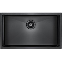 Кухонная мойка Paulmark Koher Вороненая сталь