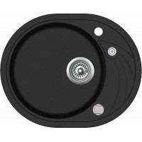 Кухонная мойка Aquasanita Clarus SR 102 Black metallic