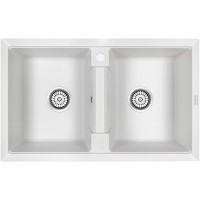 Кухонная мойка Paulmark Zwilling Белый