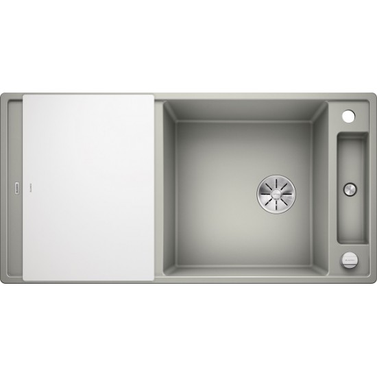 Кухонная мойка Blanco Axia III XL 6 S Жемчужный, стеклянная доска