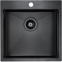 Кухонная мойка Paulmark Velten Вороненая сталь