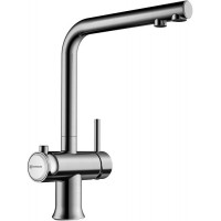 Смеситель Omoikiri Hotaru-IN-WH Нержавеющая сталь/Белый