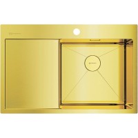Кухонная мойка Omoikiri Akisame 78-LG-R Светлое золото
