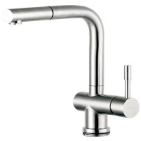 Кухонный смеситель Zorg SZR 0912 Vitis Нержавеющая сталь