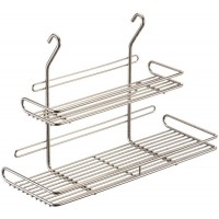 Полка для спецый двойная Lemi 30505 хром