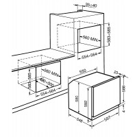 Электрический духовой шкаф Smeg SFP750POPZ