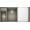 Кухонная мойка Blanco Axia III 6 S Серый беж, стеклянная доска (чаша слева)