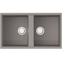 Кухонная мойка Omoikiri Kitagawa 83-2-U GR Leningrad grey