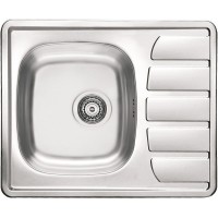Кухонная мойка Alveus Zoom 10 Нержавеющая сталь декор 1098941