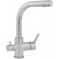 Кухонный смеситель Ukinox UM2191 Матовый хром