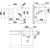 Кухонная мойка Blanco Supra 340/180-U-L
