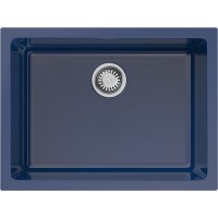 Кухонная мойка Omoikiri Okinoshima 61-U/I IB-Glossy Indigo blue глянцевый