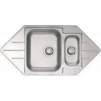 Кухонная мойка Alveus Line 40 Нержавеющая сталь декор 1085940