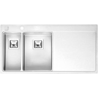 Кухонная мойка Reginox Nevada 18х30 L Lux Left Брашированная нержавеющая сталь