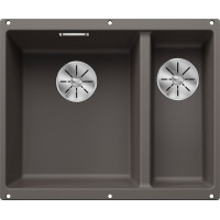 Кухонная мойка Blanco Subline 340/160-U L Вулканический серый