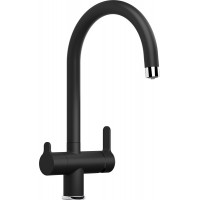 Кухонный смеситель Blanco Trima (Silgranit) Черный 526274