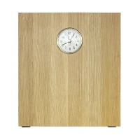 Деревянный вкладыш Поконар с часами, 247х276х10 мм, отделка дуб