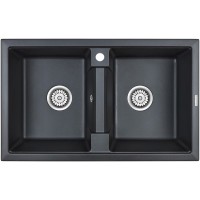 Кухонная мойка Paulmark Zwilling Черный металлик