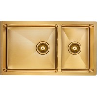 Кухонная мойка Paulmark Osser Брашированное золото