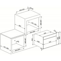 Электрический духовой шкаф с пароваркой Smeg SF4920VCX1