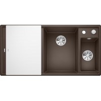 Кухонная мойка Blanco Axia III 6 S Кофе, стеклянная доска (чаша справа)