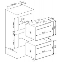 Встраиваемая пароварка Smeg SF4102VN