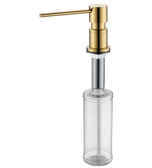 Дозатор для мыла Paulmark Kraft D003-G Золото