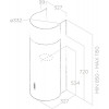 Настенная вытяжка Elica Stone IX/A/33