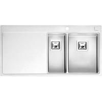 Кухонная мойка Reginox Nevada 18х30 L Lux Right Брашированная нержавеющая сталь