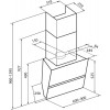 Настенная вытяжка Korting KHC 99080 GW