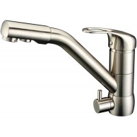 Кухонный смеситель Zorg ZR 400 KF-12 Nickel