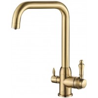 Кухонный смеситель Zorg Steel Hammer SH 725 Бронза