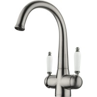 Смеситель Omoikiri Okinawa-2-SI Античное серебро