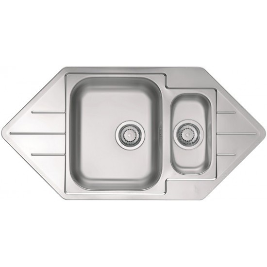 Кухонная мойка Alveus Line 40 Нержавеющая сталь 1065674