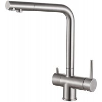 Кухонный смеситель Zorg SZR 7039 Inox Нержавеющая сталь