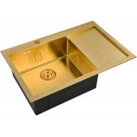 Кухонная мойка Zorg SZR 7851-L Bronze