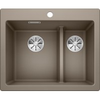Кухонная мойка Blanco Pleon 6 Split Серый беж