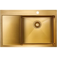 Кухонная мойка Paulmark Elde R BG Брашированное золото