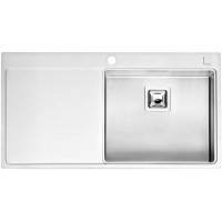 Кухонная мойка Reginox Nevada 50 L Lux Right Брашированная нержавеющая сталь