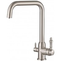 Кухонный смеситель Zorg Steel Hammer SH 725 Satin